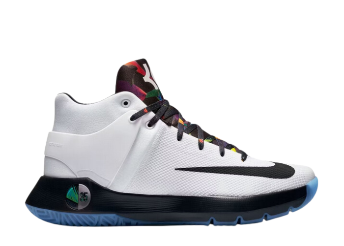 Nike KD Trey 5 IV White Black Multi-Color