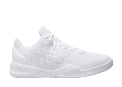 Nike Kobe 8 Protro Halo Triple White (GS)