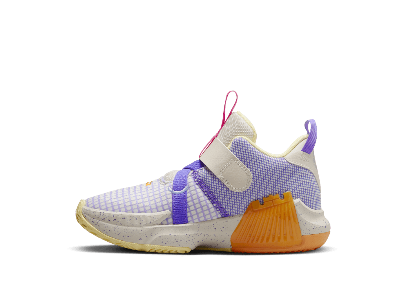 ラブストーン　7連 Nike LeBron Witness 7 PS 'Action Grape Vivid Orange' - DQ8647-101