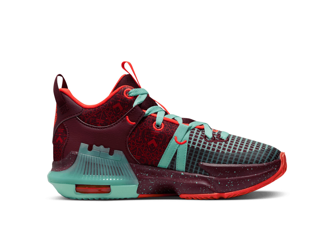 Nike LeBron Witness 7 SE 'Team Red Jade' (GS) - FB8976-600 Release