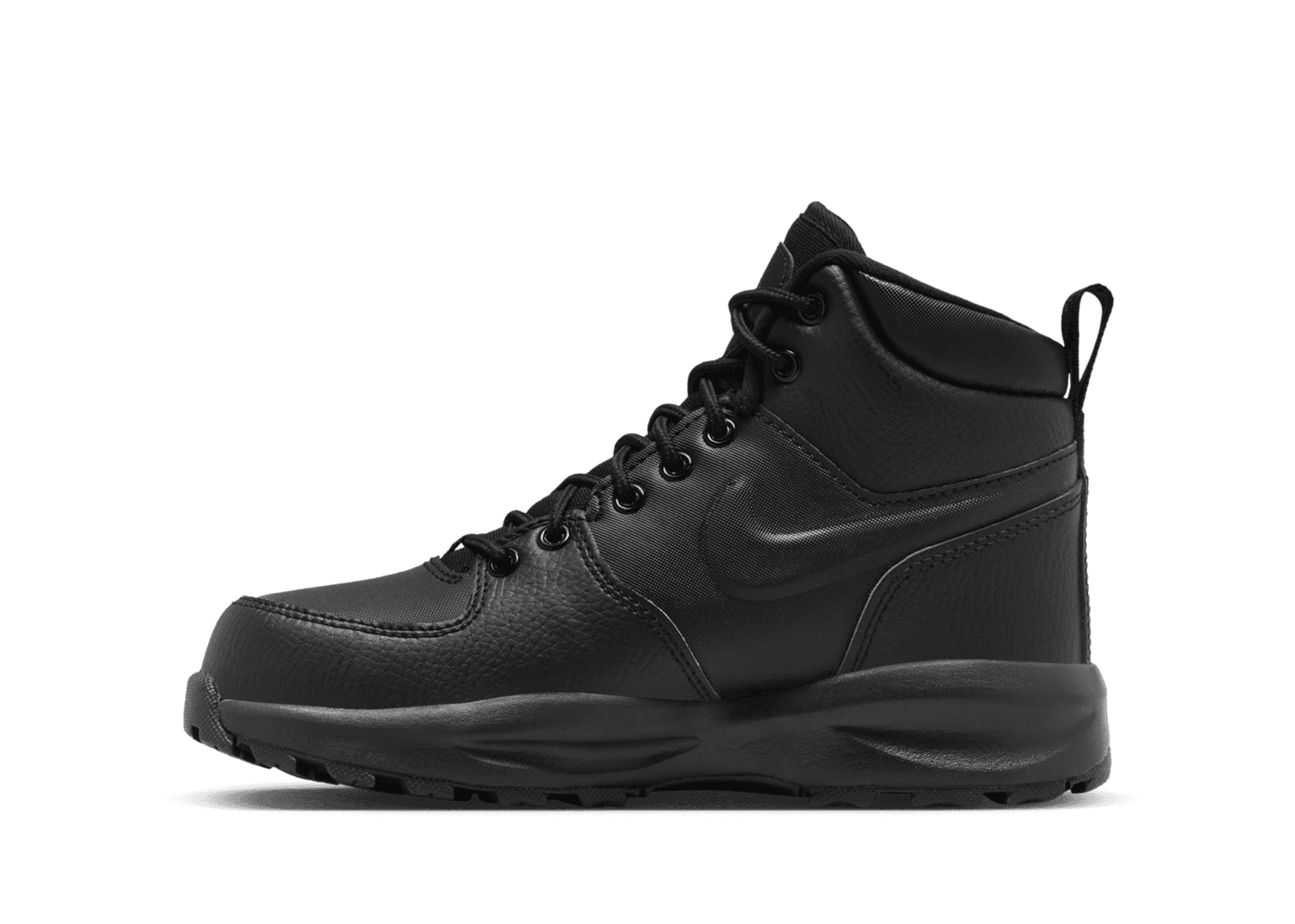 Nike Manoa Leather GS 'Triple Black'
