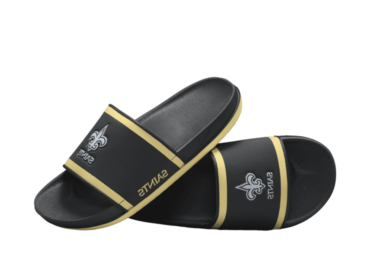 Nike NFL x Offcourt Slide 'New Orleans Saints'
