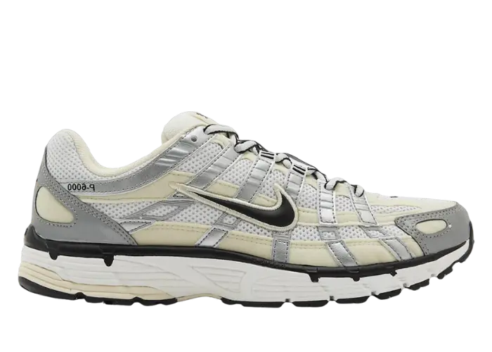 Nike P-6000 Coconut Milk Metallic Silver (W) - FV6603-100