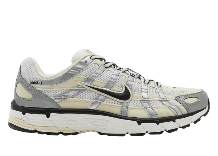 Nike P-6000 Coconut Milk Metallic Silver (W)