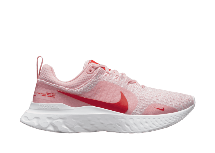 Nike React Infinity Run Flyknit 3 Premium 'Medium Soft Pink Light Crimson' (W)