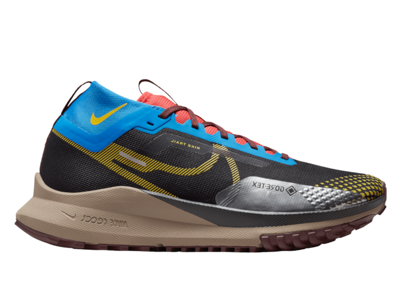 Nike React Pegasus Trail 4 GORE-TEX 'Black Vivid Sulfur
