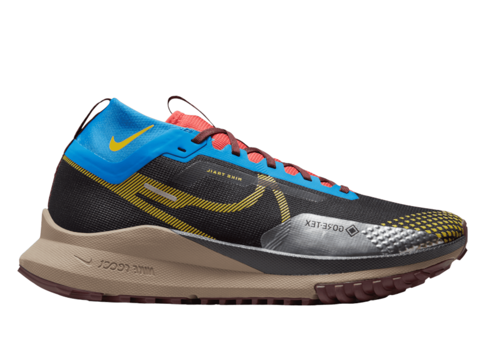 Nike React Pegasus Trail 4 GORE-TEX 'Black Vivid Sulfur'