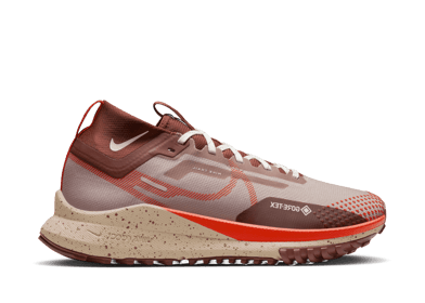 Nike React Pegasus Trail 4 GORE-TEX 'Diffused Taupe Picante Red' (W)