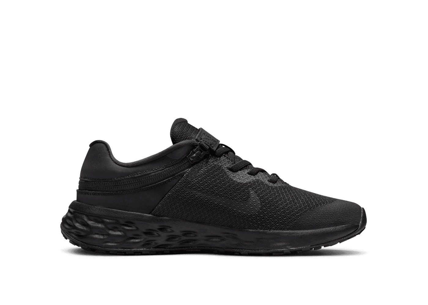 Nike Revolution 6 FlyEase 'Black Dark Smoke Grey' (GS)