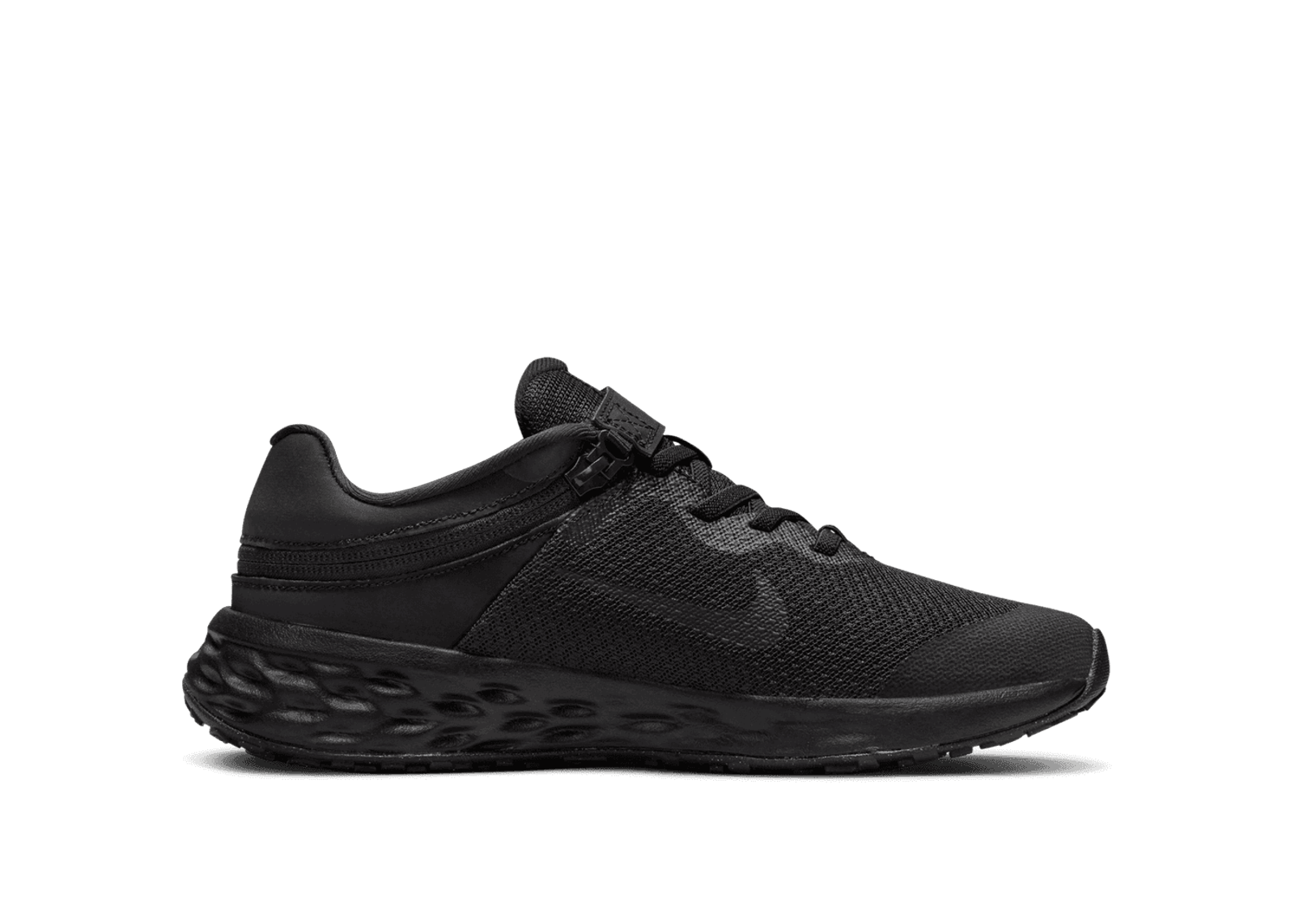 Nike Revolution 6 FlyEase 'Black Dark Smoke Grey' (GS)