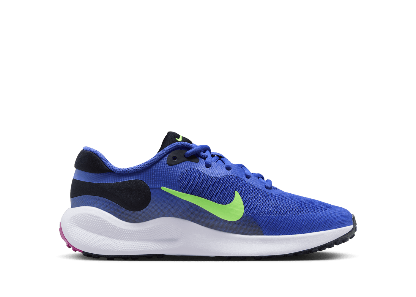 Nike Revolution 7 'Ultramarine Lime Blast' (GS)