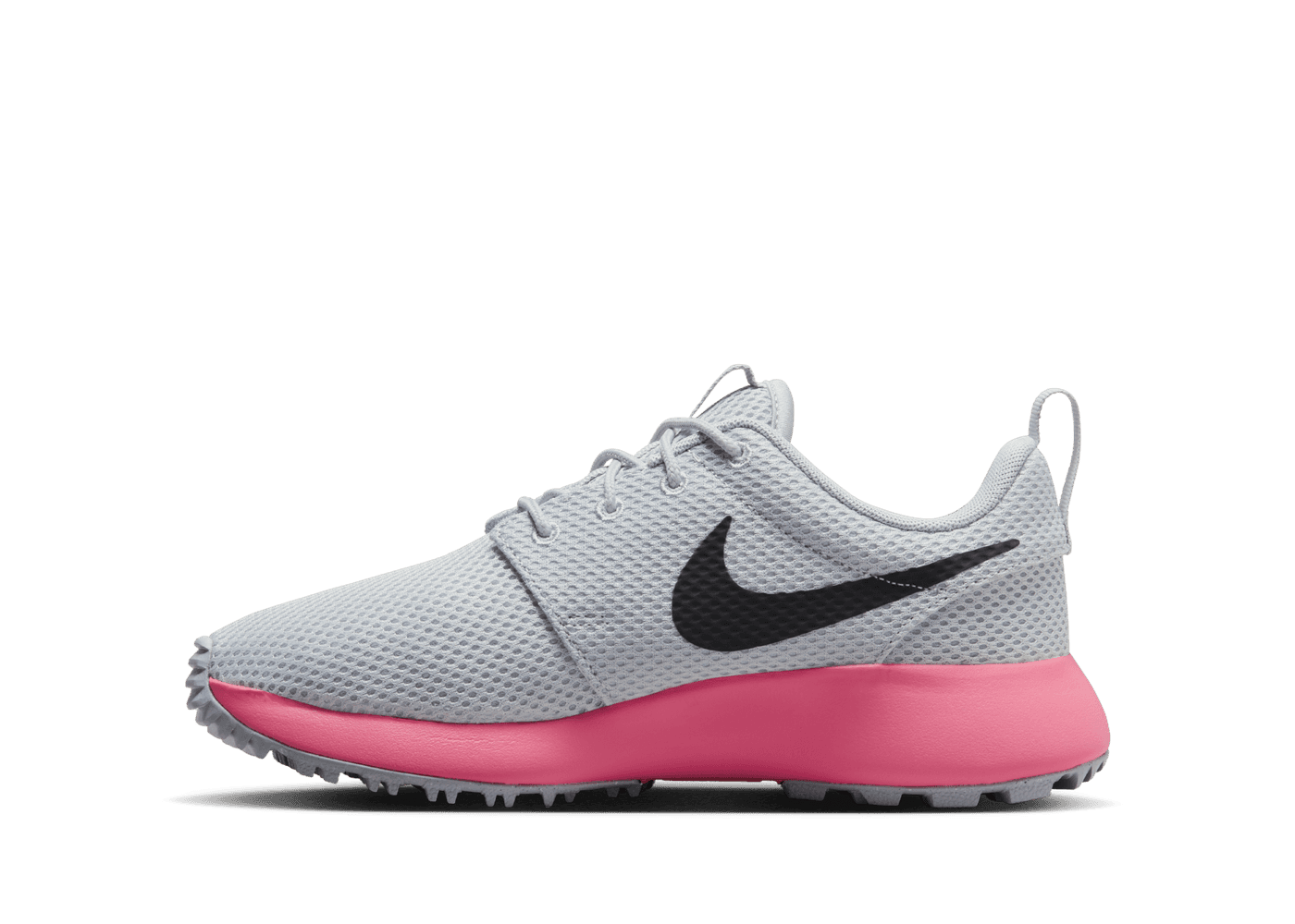 Gray and pink nike roshe online