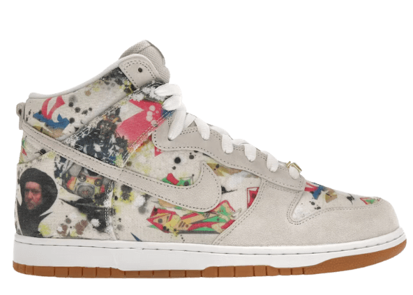 Nike SB Dunk High Supreme Rammellzee - FD8779-100 Raffles & Where to Buy