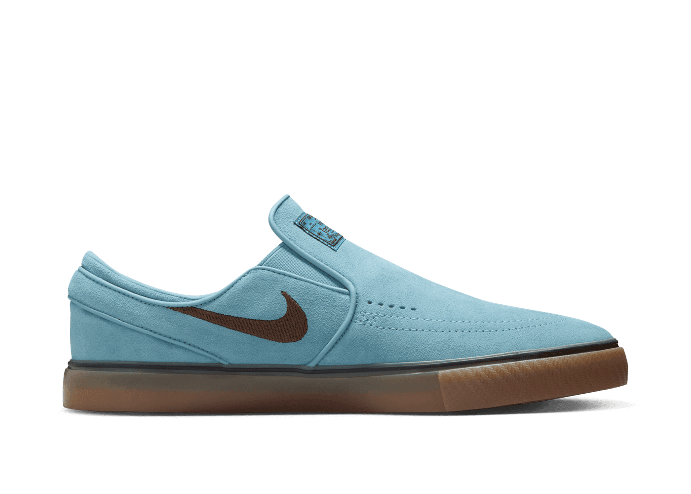 NIKEナイキSB JANOSKI SLIP　レザーサイドゴアスニーカー NIKE ナイキ SB JANOSKI SLIP レザーサイドゴアスニーカー