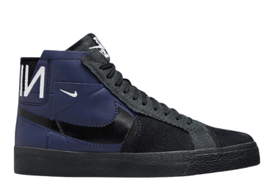 Nike SB Zoom Blazer Mid Premium Midnight Navy Black