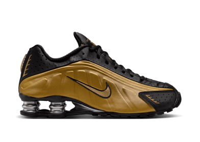 Nike Shox R4 'Black Metallic Gold' (W)