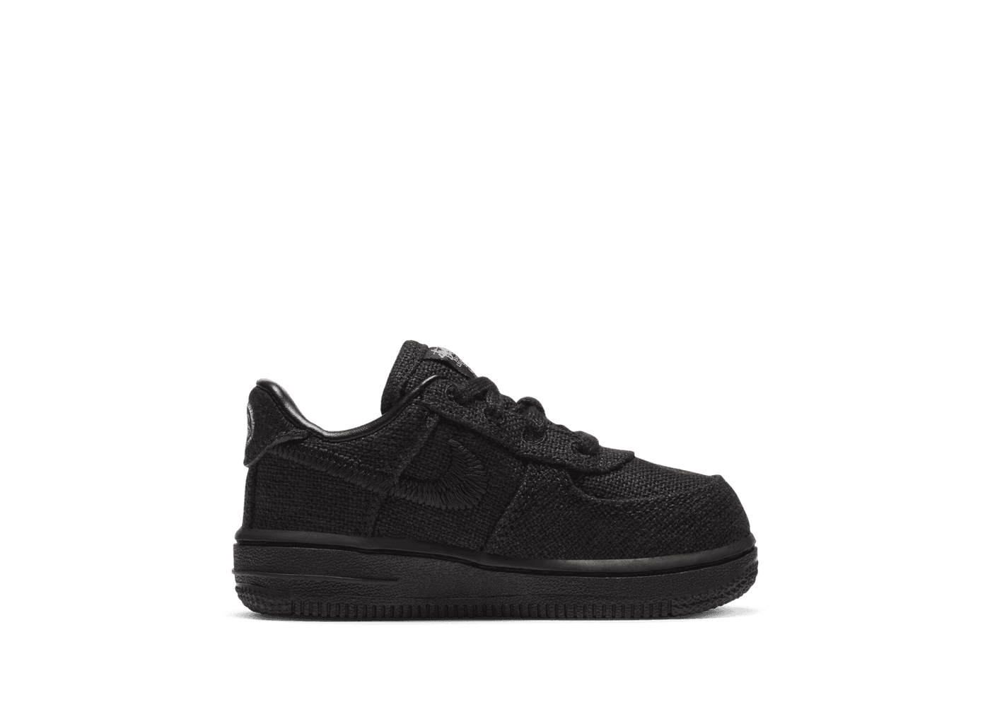 Nike Stussy x Air Force 1 Low 'Black' (TD)
