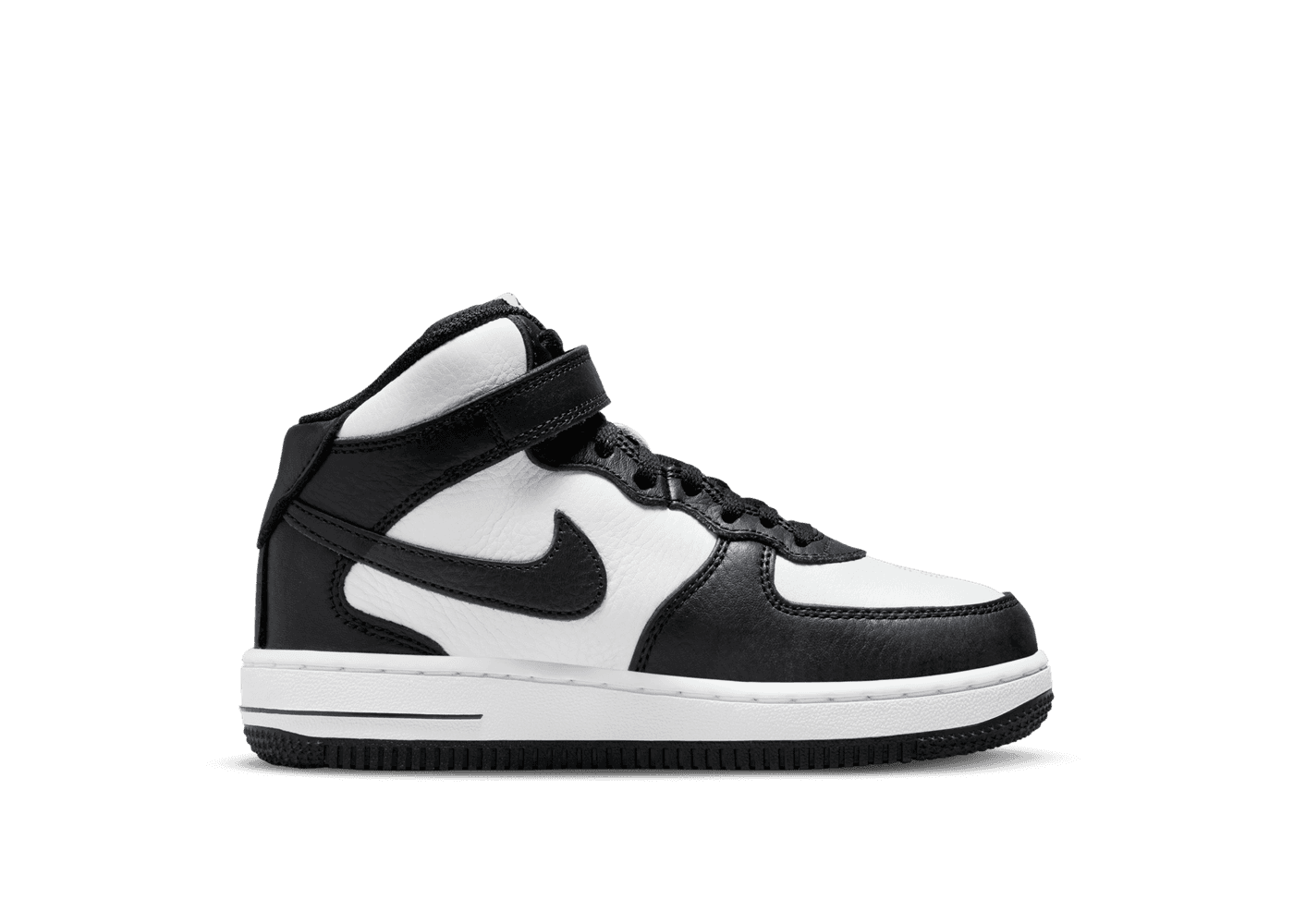 Nike Stussy x Air Force 1 Mid 'Black White' (PS)
