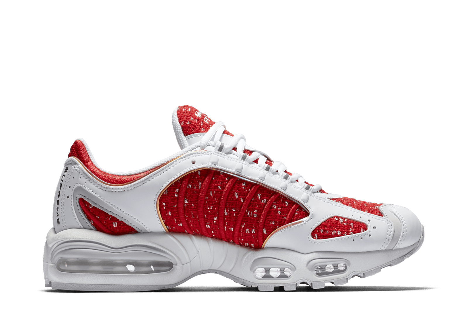 Nike Supreme x Air Max Tailwind 4 'University Red'