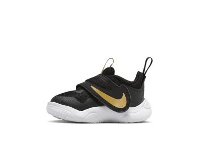 Nike Team Hustle D11 TD 'Black Metallic Gold'