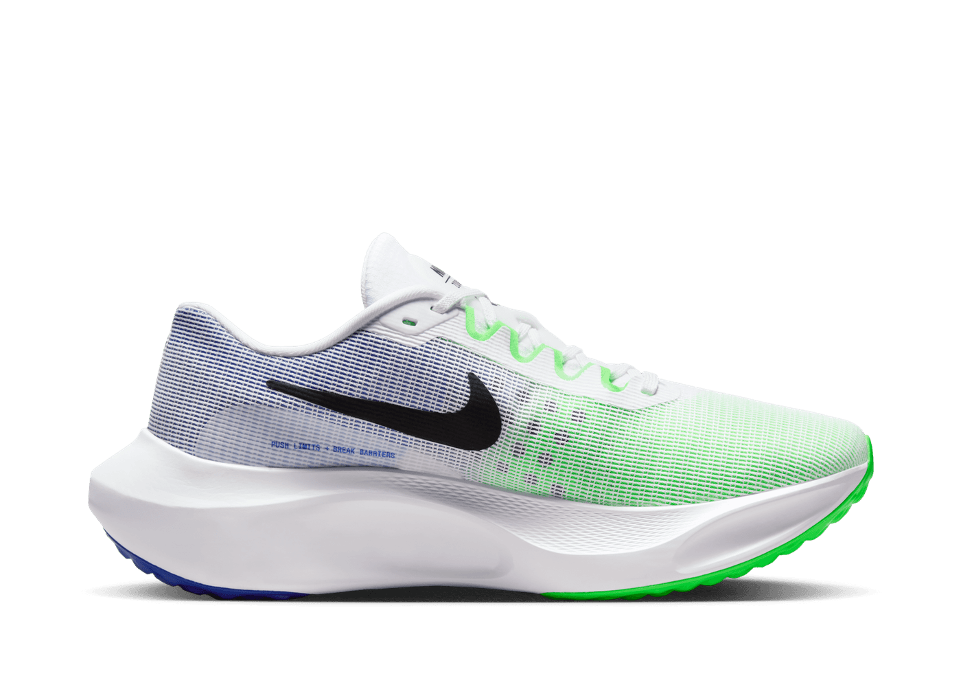Nike Zoom Fly 5 'White Green Strike Blue'