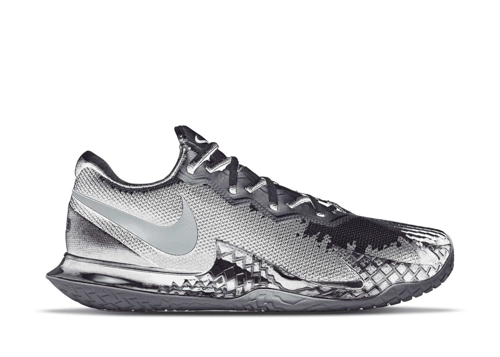 Nike Zoom Vapor Cage 4 Rafa 'Black Metallic Silver'