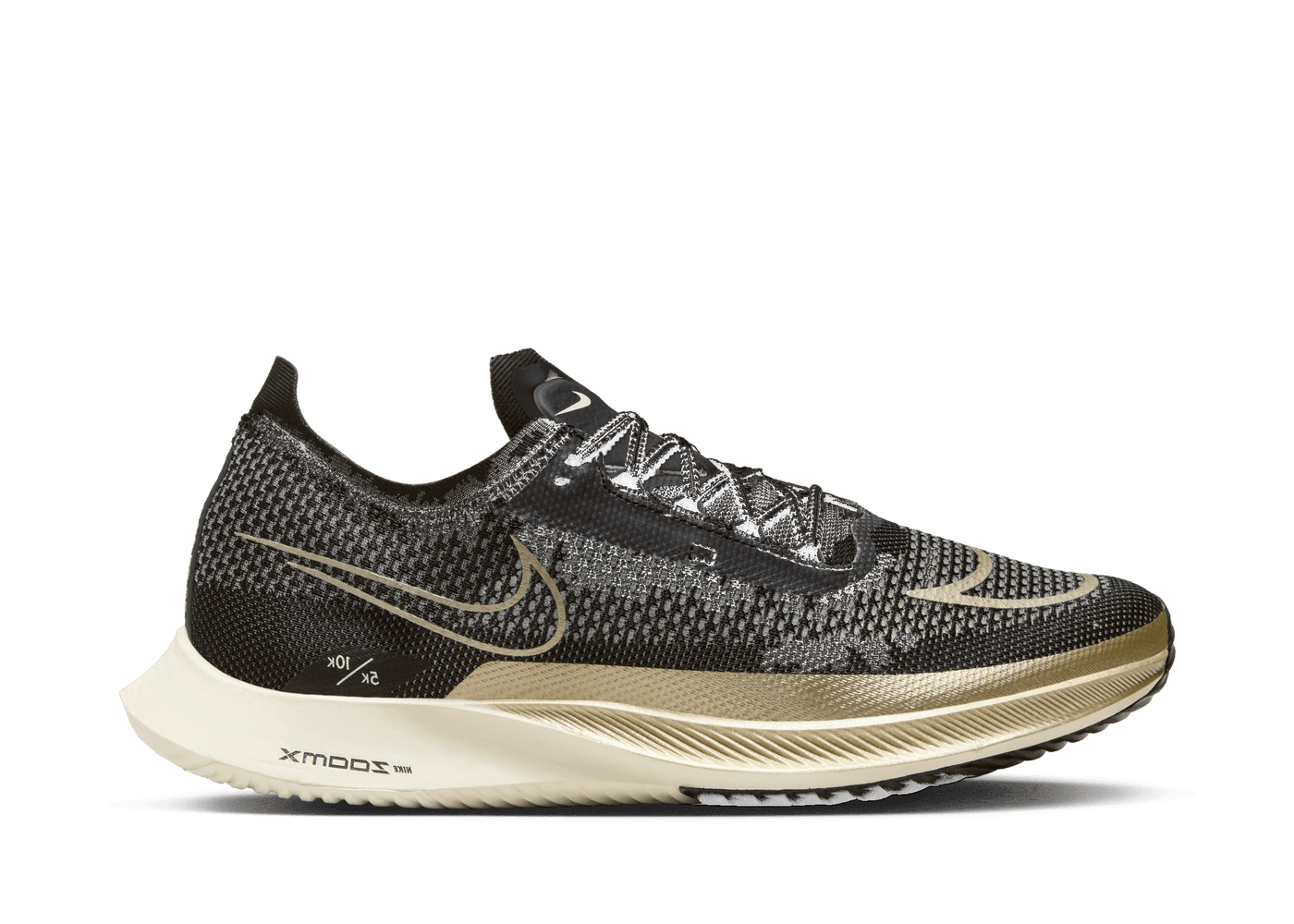 Nike ZoomX Streakfly 'Black Metallic Gold Grain'