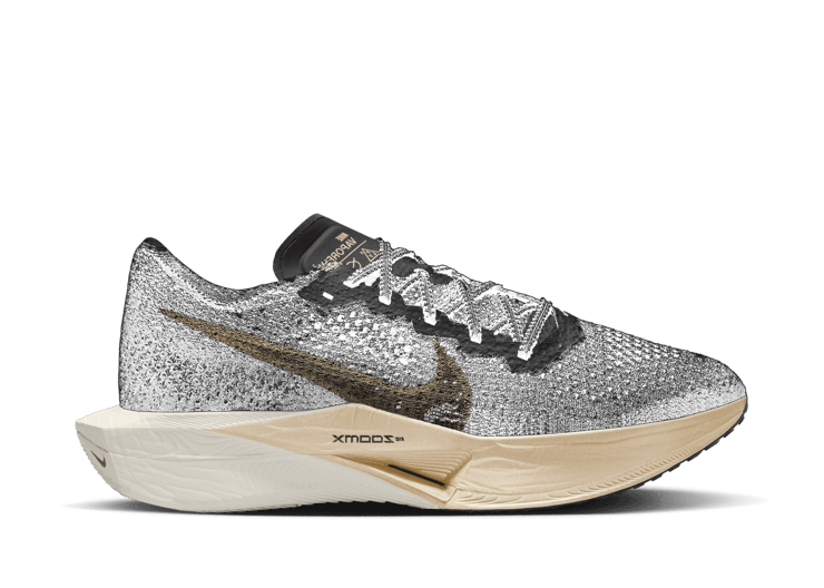 Nike ZoomX VaporFly Next% 3 'Black Metallic Gold Grain