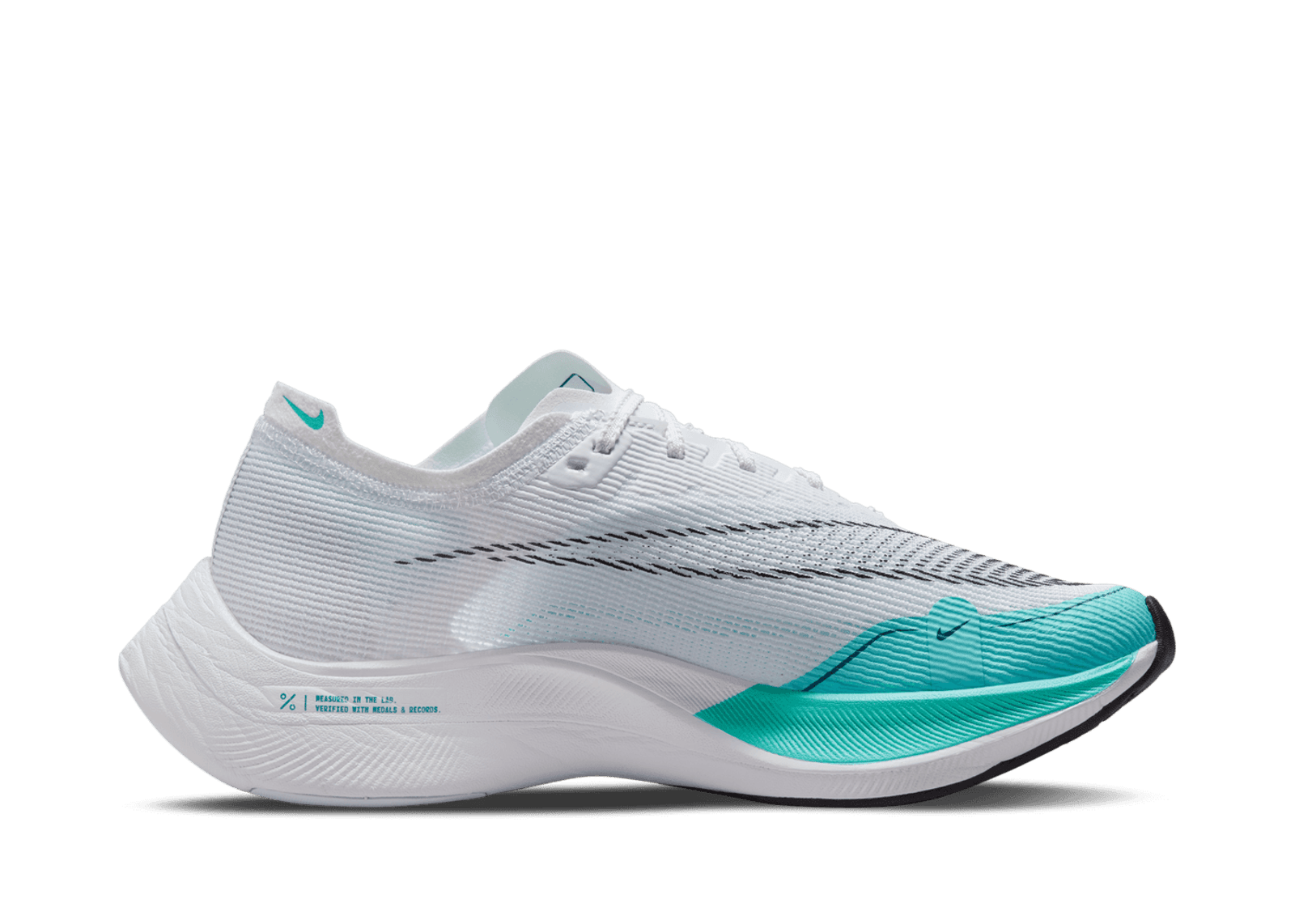 Nike ZoomX Vaporfly Next% 2 'White Aurora Green' (W)