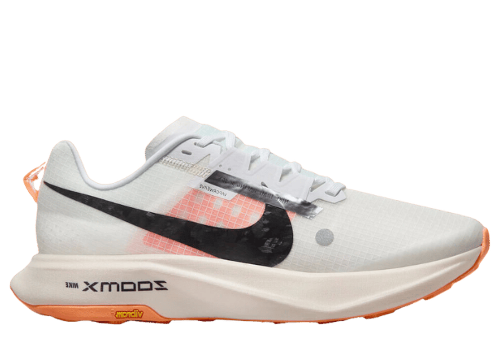 Nike ZoomX Ultrafly Trail White Black Total Orange