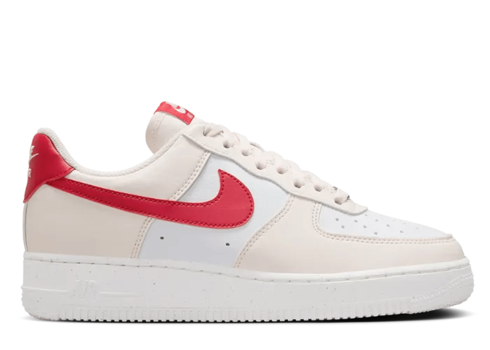 Nike Air Force 1 Low '07 NN Pale Ivory University Red (W)