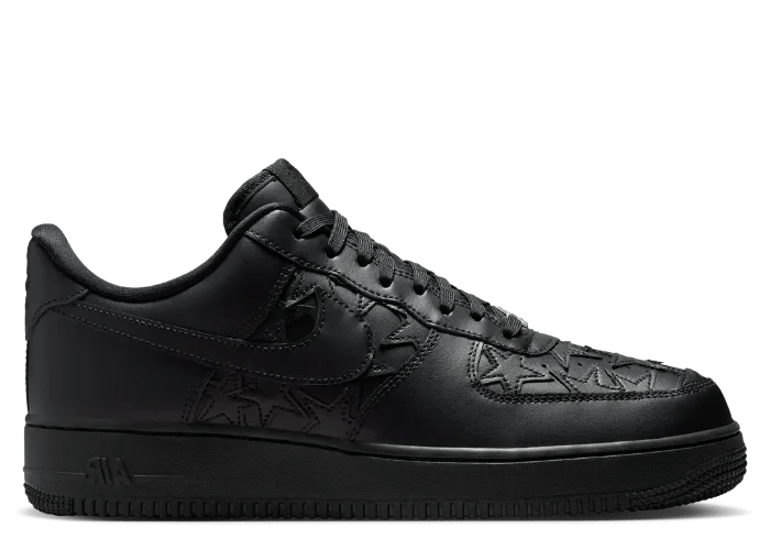 Nike Air Force 1 Low Black Stars
