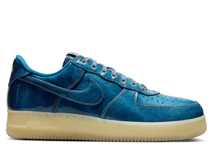 Nike Air Force 1 Low Blue Patent Denim
