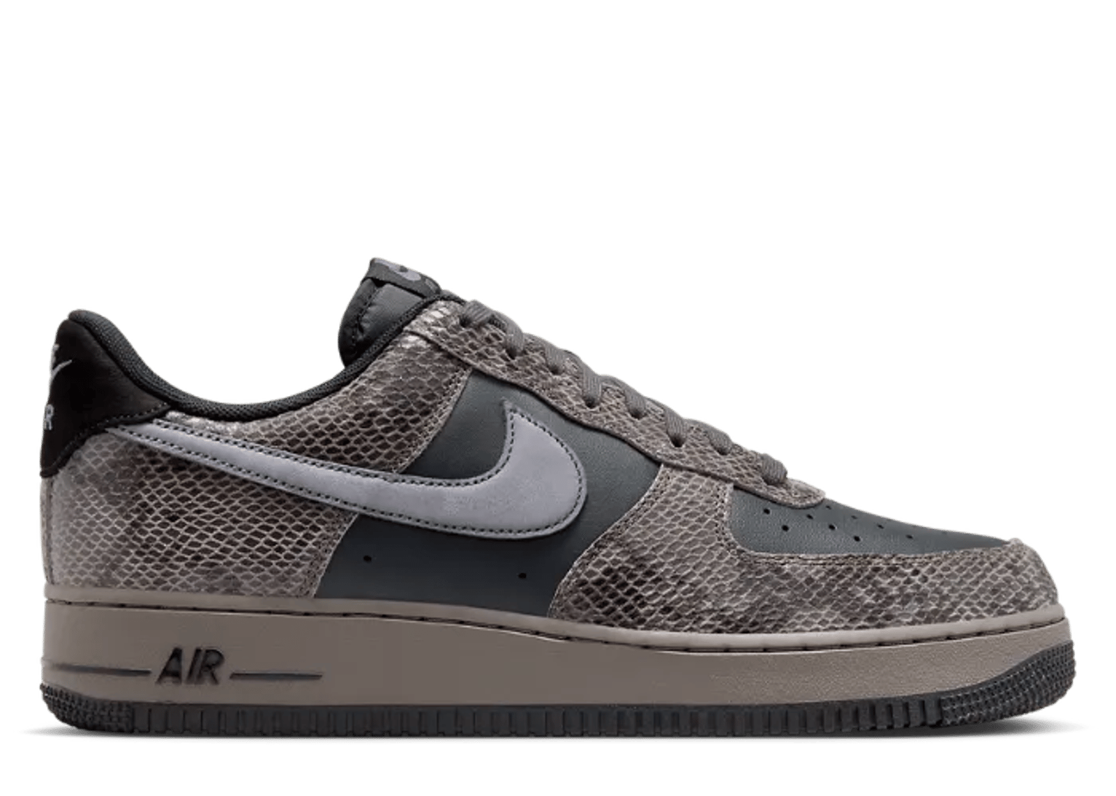 Nike Air Force 1 Low Snakeskin Off Noir