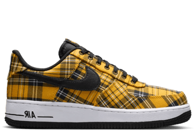 Nike Air Force 1 Low Yellow Plaid (W)