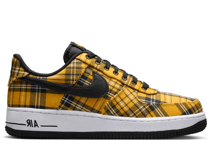 Nike Air Force 1 Low Yellow Plaid (W)