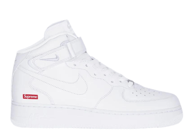 Nike Air Force 1 Mid SP Supreme White