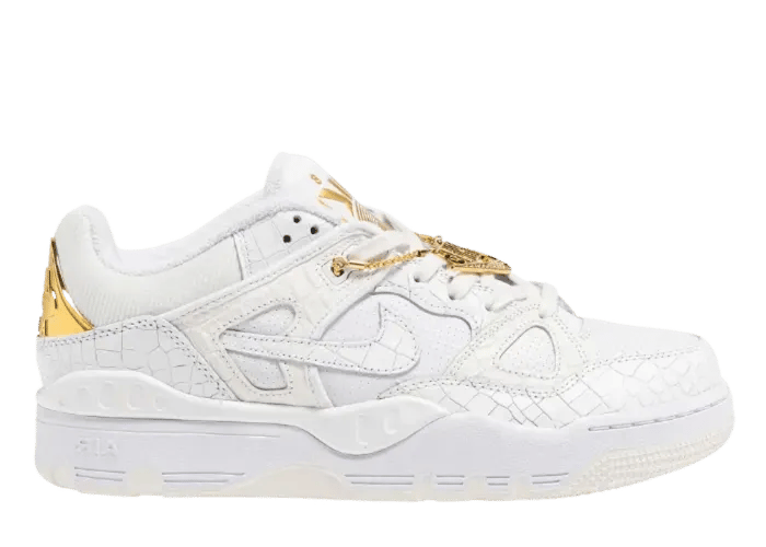  Nike Air Force 3 Low NIGO White Metallic Gold