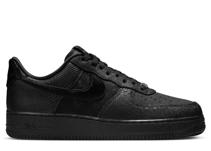 The Nike Air Force 1 Low 3X Celebration Triple Black