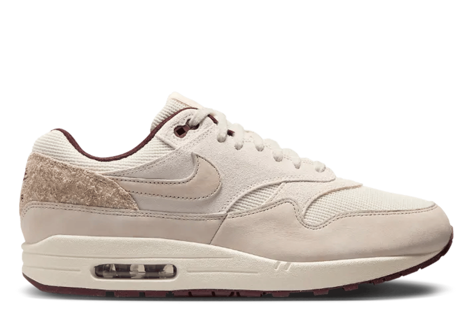 Nike Air Max 1 Light Orewood Brown Burgundy Crush
