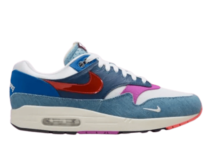 Nike Air Max 1 Premium Goods White Sport Red Varsity Royal