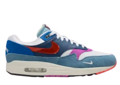 Nike Air Max 1 Premium Goods White Sport Red Varsity Royal