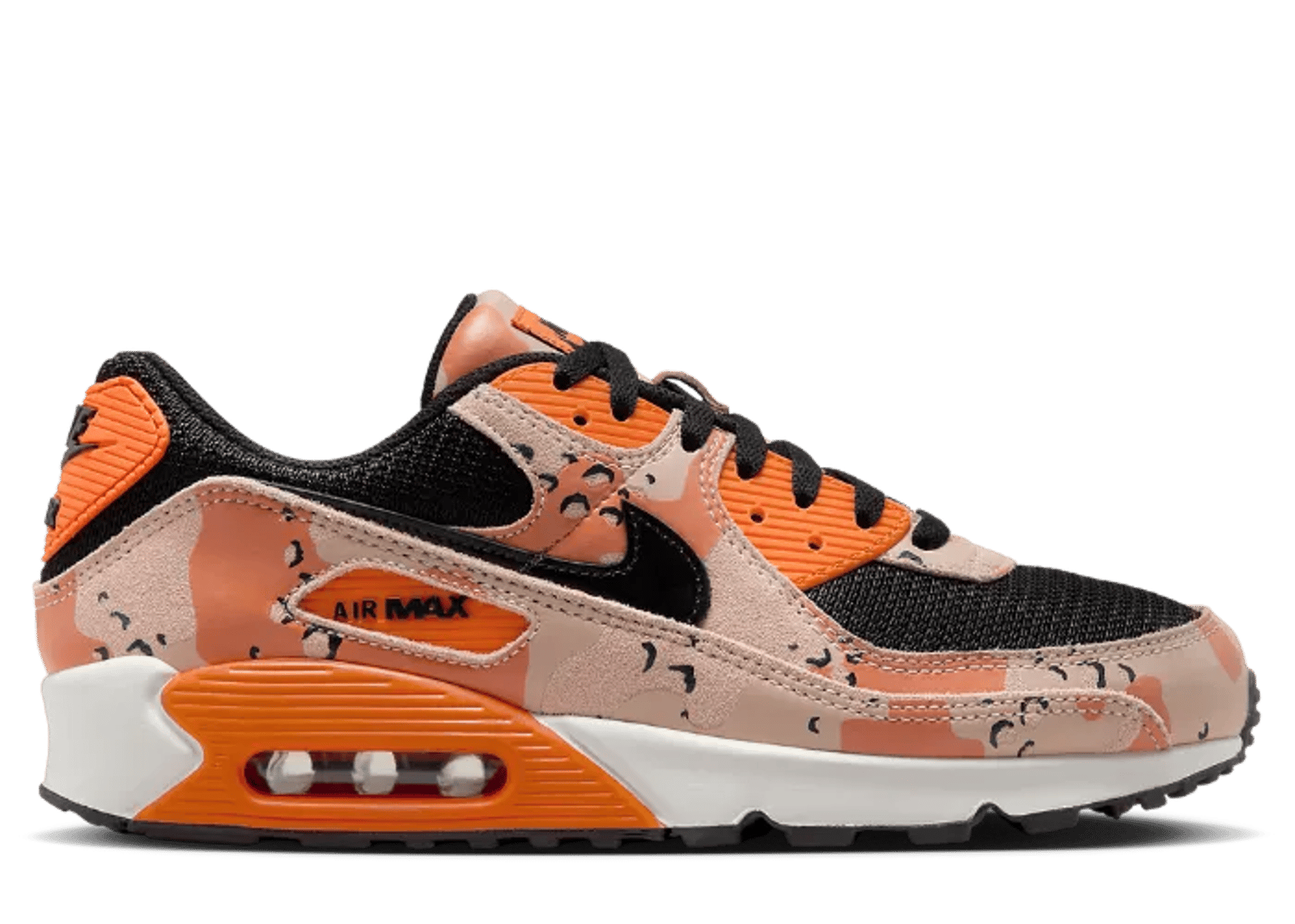 Nike Air Max 90 Camo Bio Beige Safety Orange