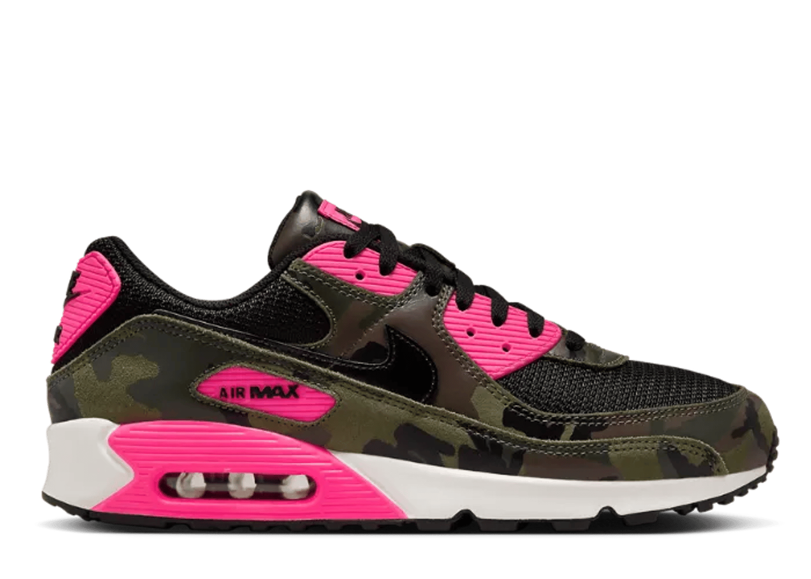 Nike Air Max 90 Camo Sequoia Hyper Pink