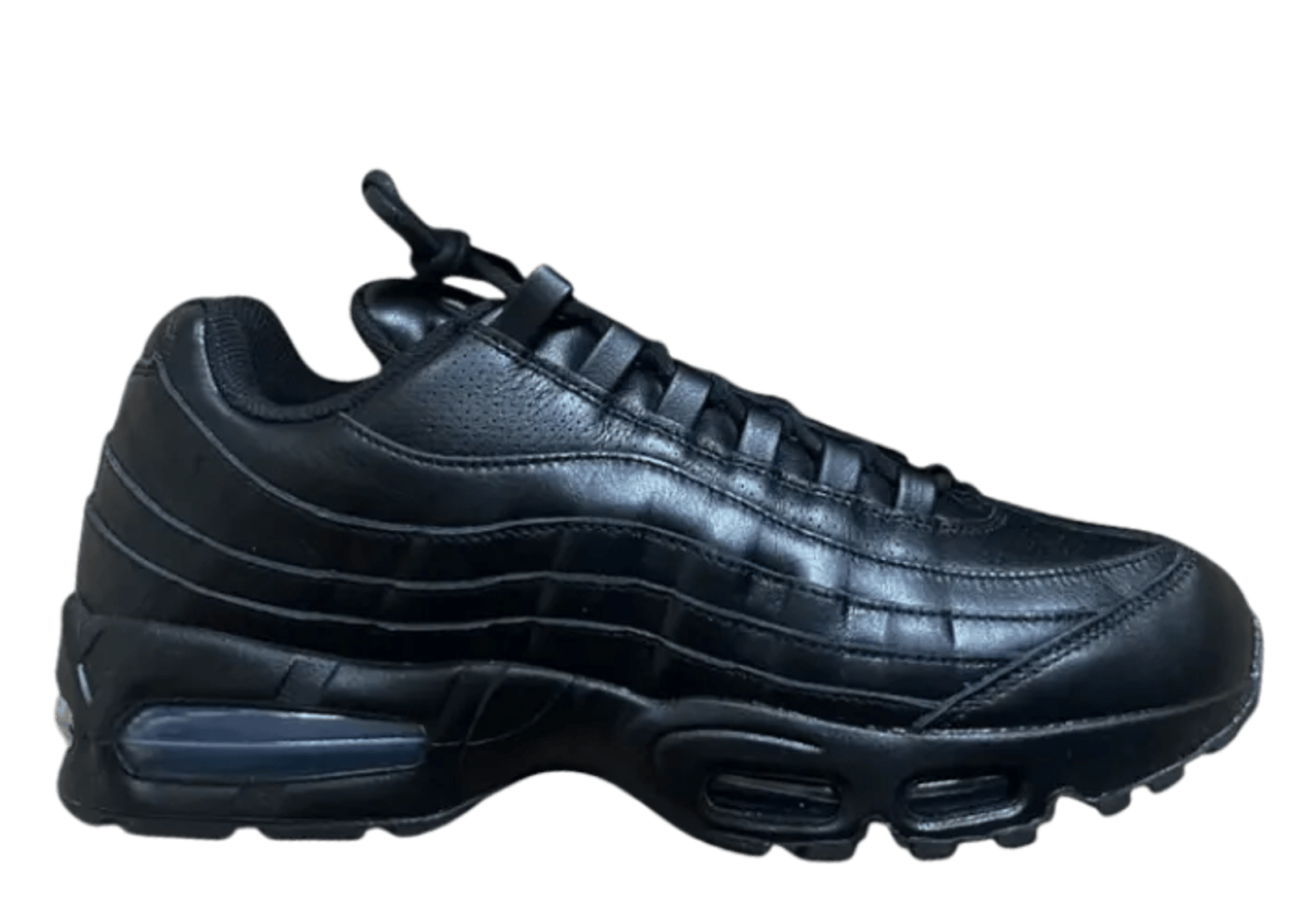 Nike Air Max 95 Big Bubble Leather QS Triple Black