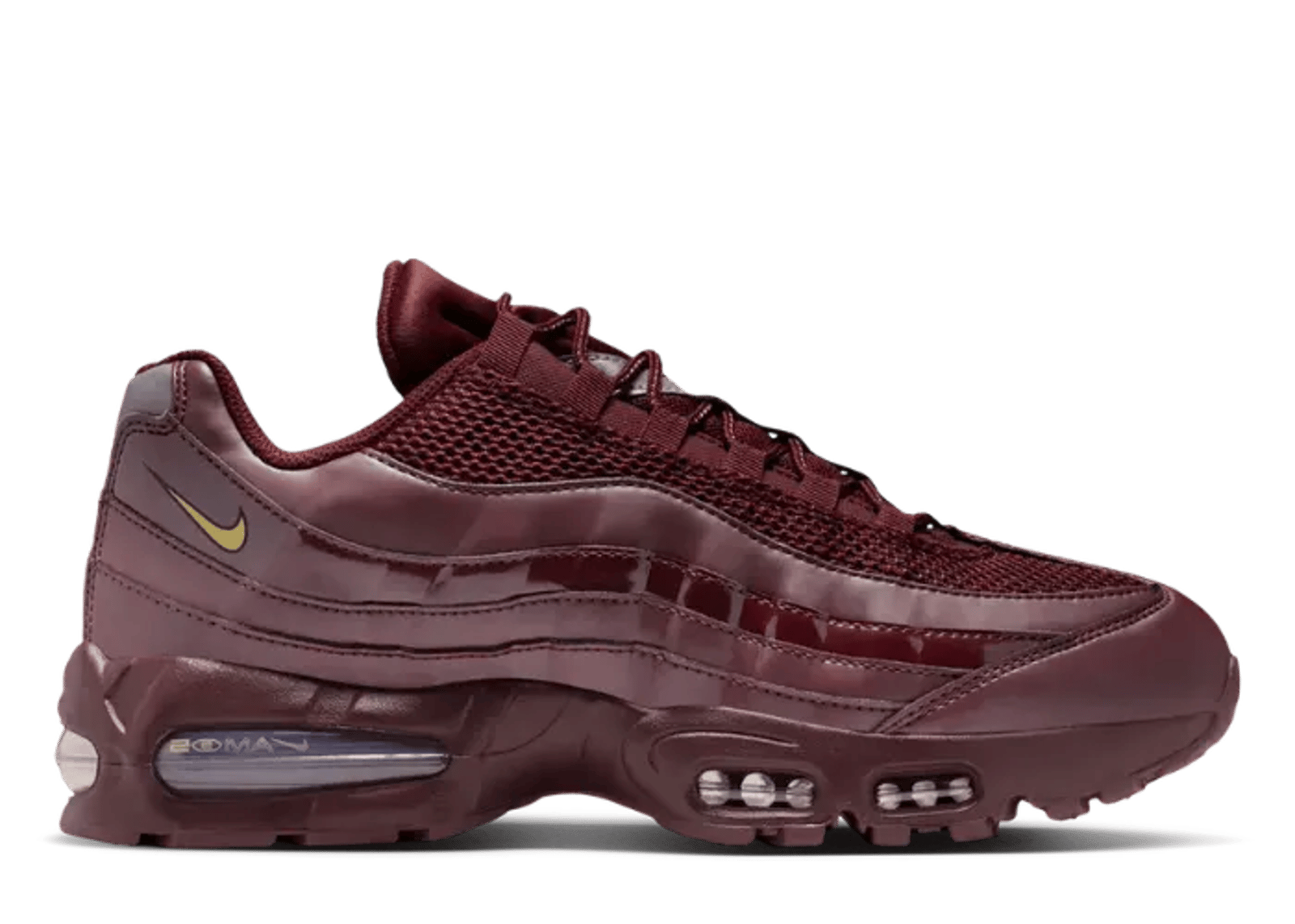 Nike Air Max 95 Big Bubble Total 90 Burgundy Crush