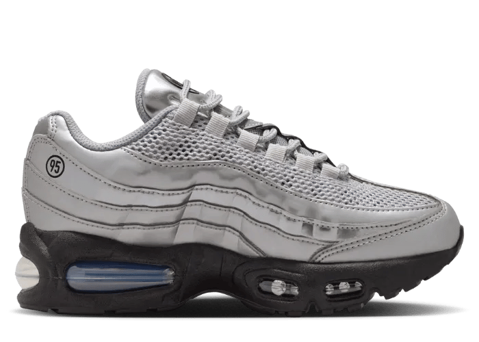 Nike Air Max 95 Big Bubble Total 90 Metallic Silver