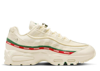 Nike Air Max 95 OG Big Bubble Undefeated Sail Gorge Green