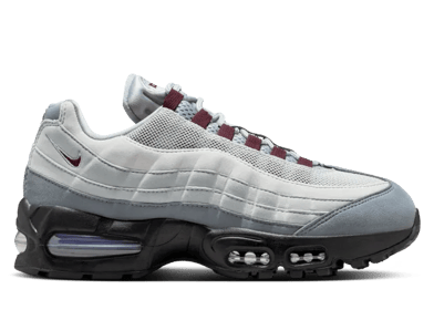 Nike Air Max 95 Smoke Grey Burgundy Crush (W)