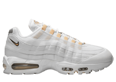 Nike Air Max 95 White Metallic Gold